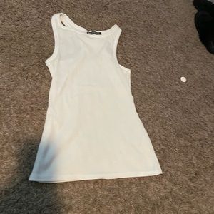 White tank top